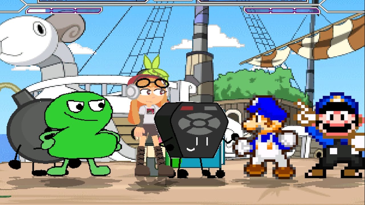 TPOT Two, Bomby, Remote & Book vs SMG4, SMG3, Meggy and Melony YouTube