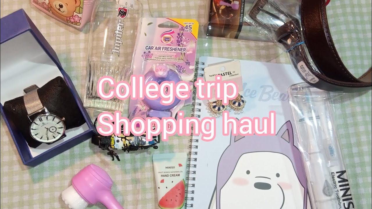 Centorus mall shopping haul| girly vlog
