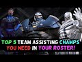 The Top 5 God Tier Team Assist Champs (Pre Fights, Cross Fights & More ) You Need | Marvel Champions