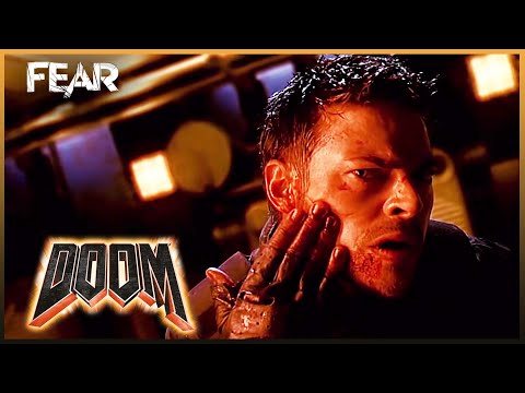 First Person Shooter Sequence (Full Scene) | Doom (2005)