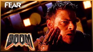 First Person Shooter Sequence (Full Scene) | Doom (2005) | Fear screenshot 3