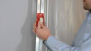 ZipWall® Track™Seal Step by Step