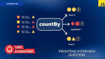 Implement Lodash CountBy Function | Frontend Interview Question | 75 Days Coding Challenge - Day 19🚀