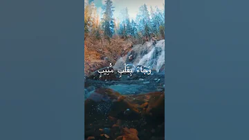 ادخلوها بسلام ذلك يوم الخلود القارئ اسلام صبحي سورة ق آيات قرآنية 