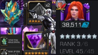 Medusa Rank 3 7* Showcase | Red Hulk in Under 2 Minutes? | MCOC