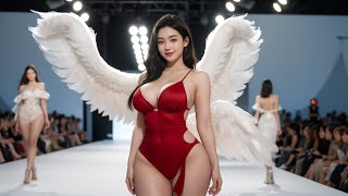 [AI Lookbook] "Yuna" Fashion Model - Angel Wings