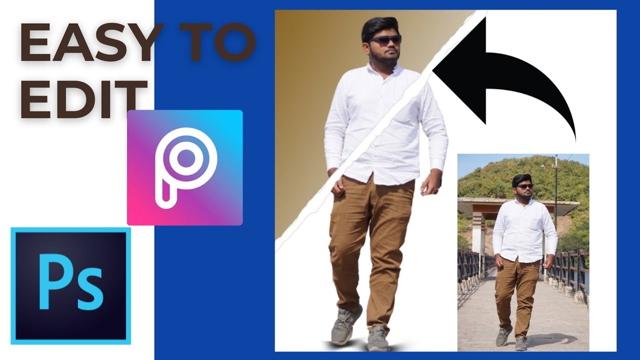 Creartiv photo editing in picart Or Photoshop tutorial ❤️💛🤗🙏