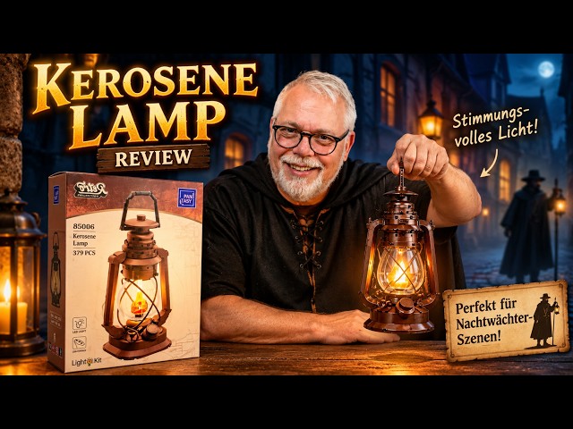 Die perfekte Nachtwächter-Laterne? Kerosene Lamp auf dem Prüfstand!