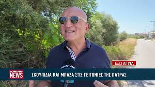 Σκουπίδια και μπάζα στις γειτονιές της Πάτρας - υγειονομικές «βόμβες» με κίνδυνο φωτιάς