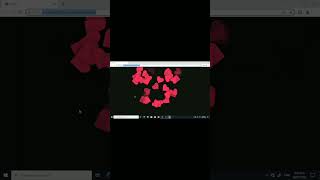 Javascript heart animation effect🔥 #shorts #coding #html #programming