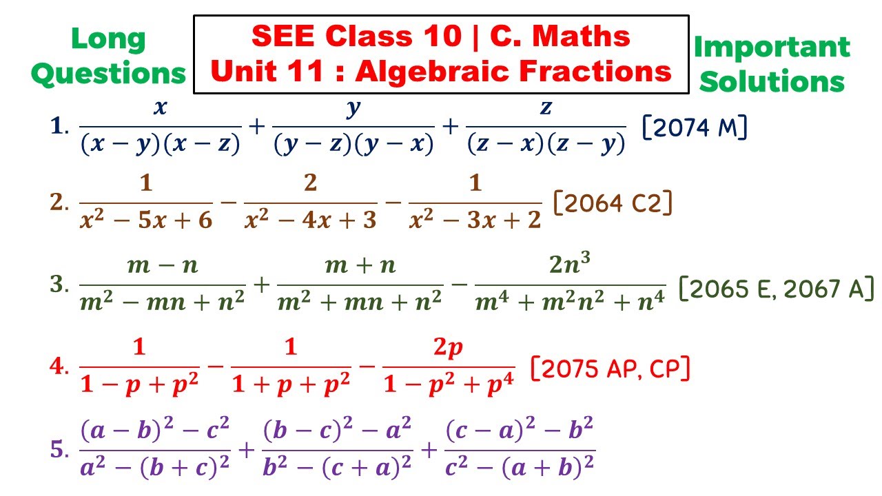 Unit 10: Indices P5 || Exponential Equation Short Question