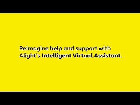 Alight’s Intelligent Virtual Assistant