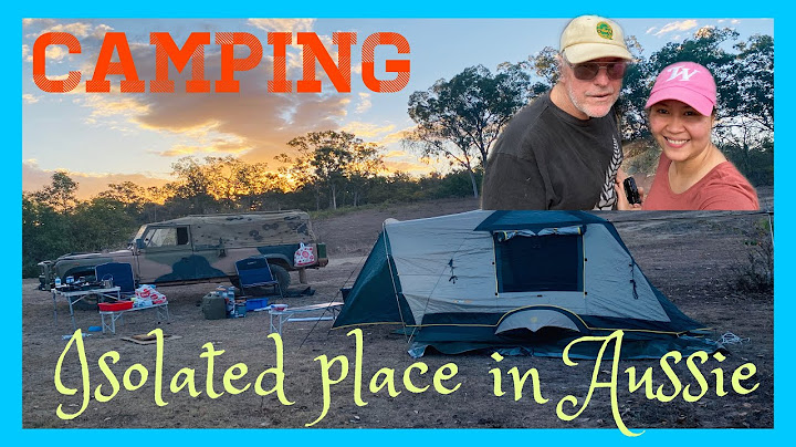Camping⛺️ Isolated place in Australia | Filipina Australian couple
