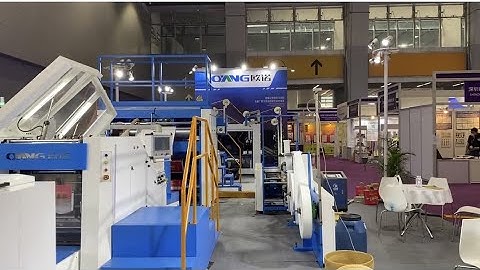 Exhibition show!!  150 Pcs/min!!  A330 Automatic paper bag making machine