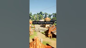 Level Viewport Bookmarks ⚡ Fast Camera Saves #UnrealEngine #LevelDesign #GameDev