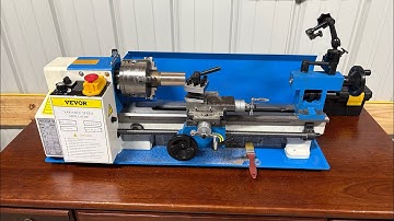 Vevor 7" x 14" minidraaibank: eerste gebruik na het uitpakken