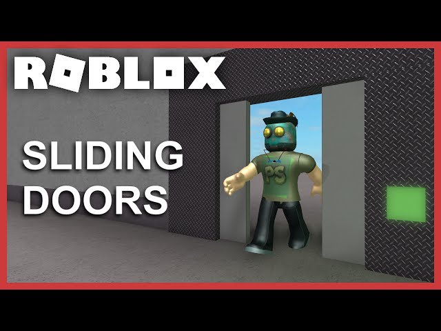 How to Make an Automatic Sliding Door on Roblox Studio 