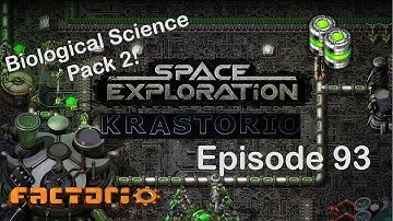 Biological Science 2 Finished!! | Factorio Space Exploration & Krastorio Playthrough | Episode 93