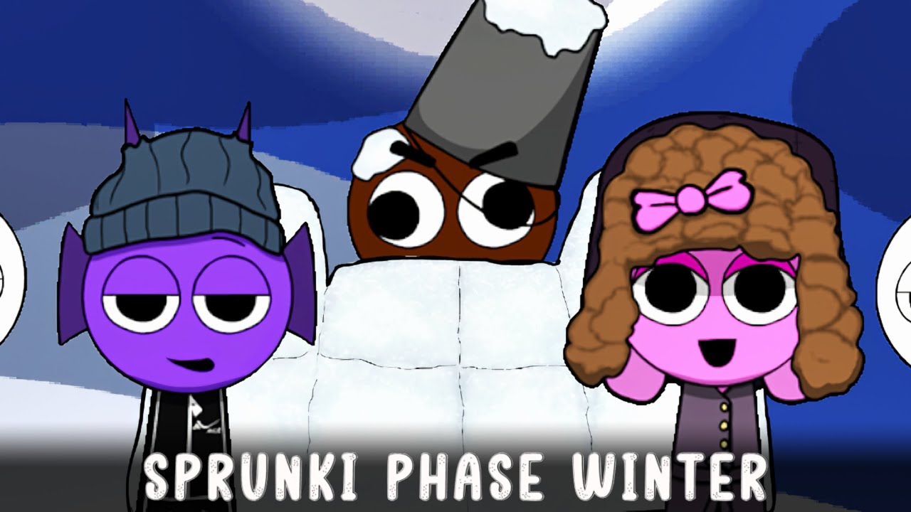 Sprunki Phase Winter – Showcase (All Characters)