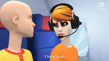 Caillou Slaps Joshua The Vyond Fan And Gets Ungrounded