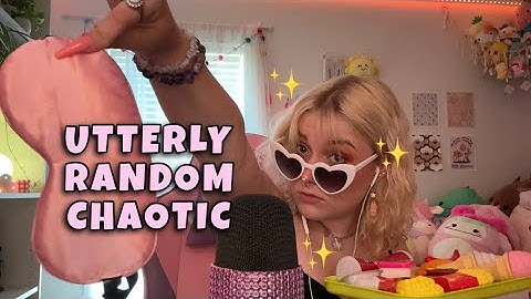 THE MOST Utterly Chaotic and Random Fast and Aggressive ASMR Video EVER! Tingle Instantly ✨🫶🏻🥤