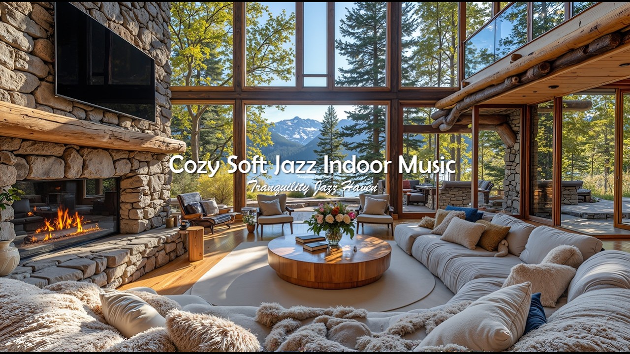 Уютная, Спокойная Джазовая Музыка Для Дома, Помогающая Снять Стресс | Свежая Утренняя Джазовая Ат...