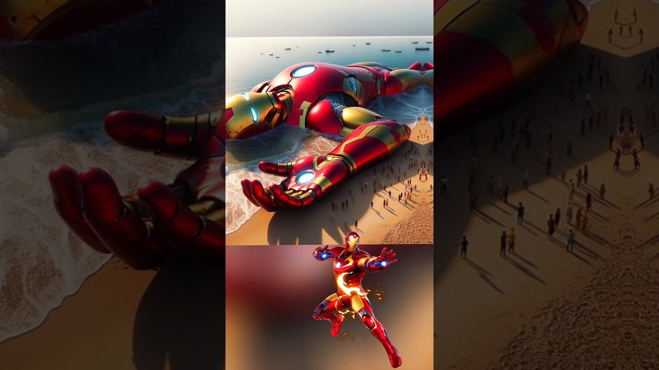 Avengers but REAL GIANT Vengers 🔥 Marvel & DC-All Character 