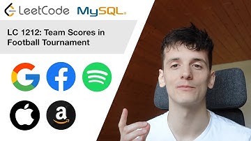 LeetCode 1212: Team Scores in Football Tournament [SQL]