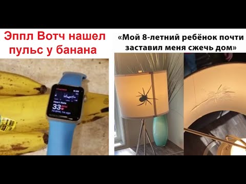 Funny Collection. Apple Watch Finds Banana's Pulse