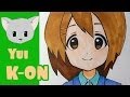 Как нарисовать аниме. Юи Кэйон. Yui K-ON!