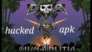 mini militia mod apk with no root (wall hack) screenshot 4