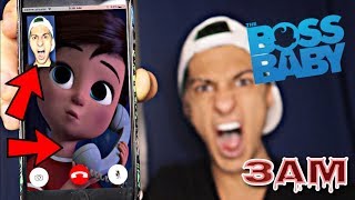 FACETIMING THE BOSS BABY BROTHER AT 3AM!! *OMG HE ACTUALLY ANSWERED*
