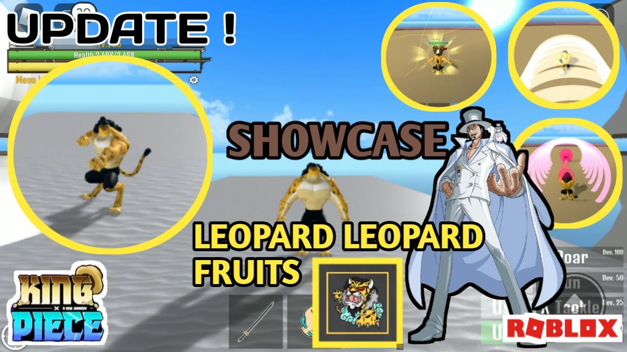 Blox Fruits  LEOPARD SHOWCASE!!! 