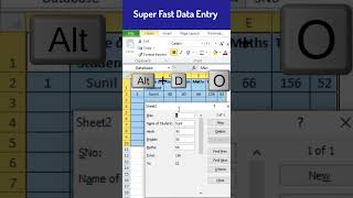 MS Excel Tricks for Data Entry excel