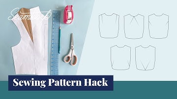 Sewing Pattern Hack: How to Rotate Darts