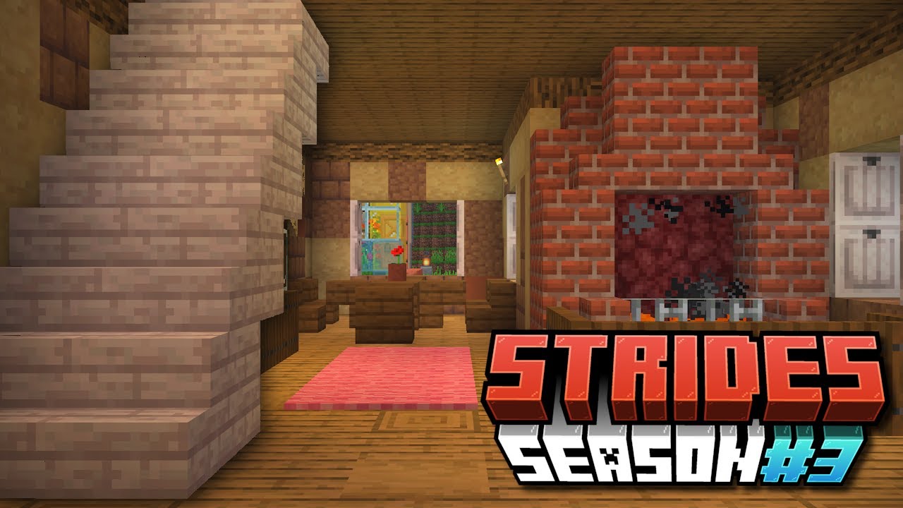 A little interior design! | Strides SMP Season 3 - YouTube