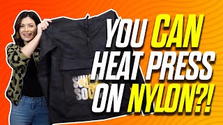 Stop Avoiding Nylon: How to Heat Press Nylon Fabric with Ease!