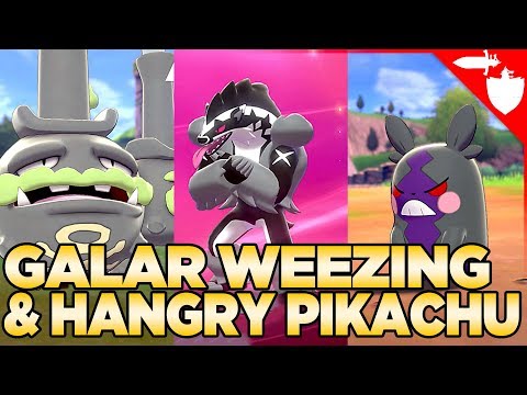 Video: Pok Moneta Sword And Shield Galarian Pok Mon Lista De Forme, Incluzând Galarian Weezing, Galarian Zigzagoon și Alte Monografii Galar Pok