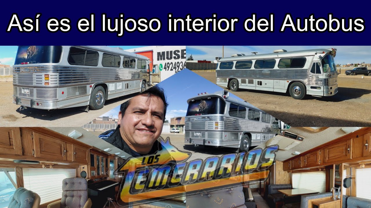 Conocimos el Autobús de Los Temerarios en su lujoso interior