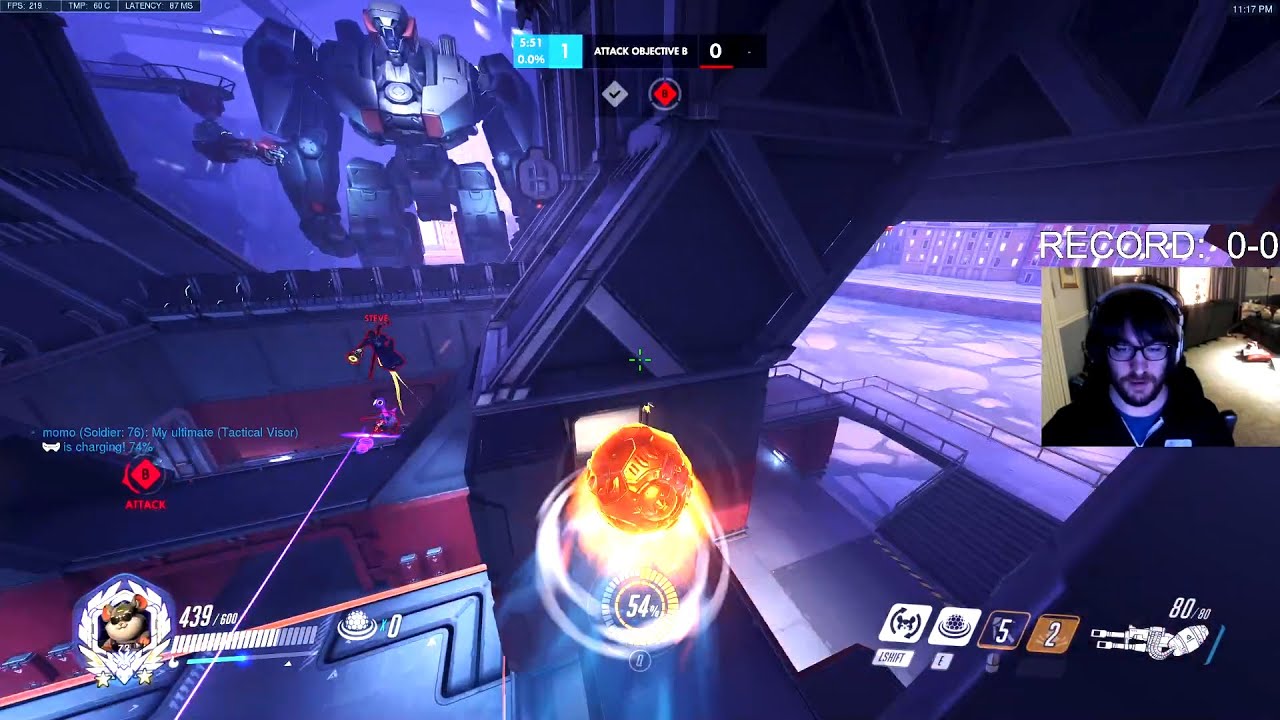 Harbleu Best Hammond Main gameplay - Overwatch Season 32 Top 500