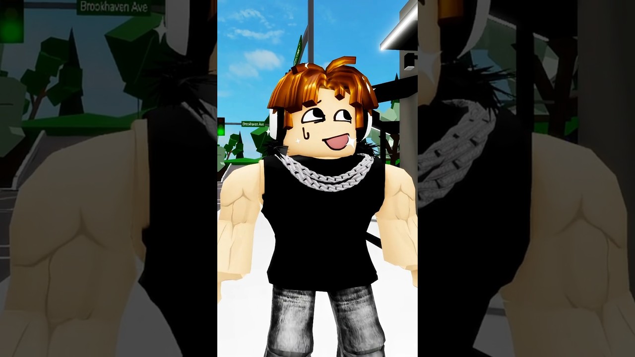 Bacon got embarrassed 😂 after saving the girl | bailalo gozalo roblox 