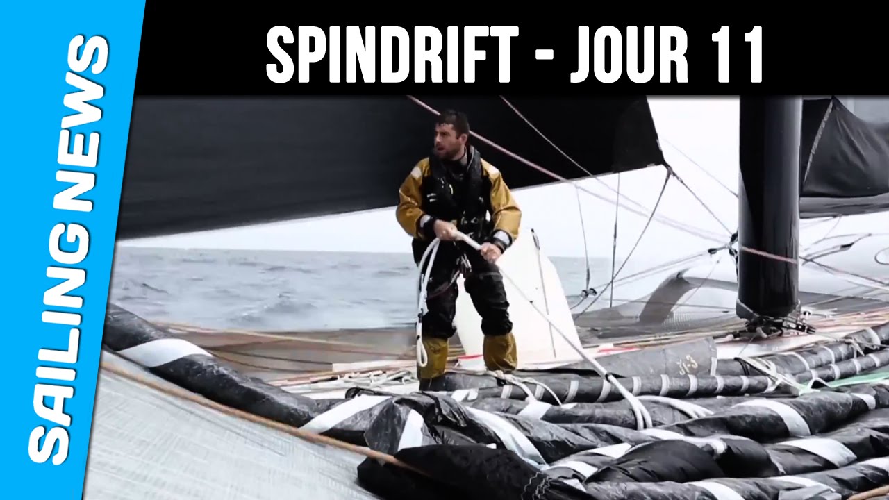 Sprindrift - Trophée Jules vernes - Jour 11 - Des heures cruciales   Crucial hours