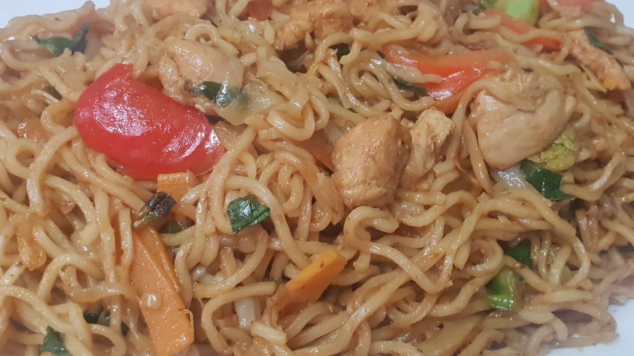 Chicken Chow Mein stir fry YouTube