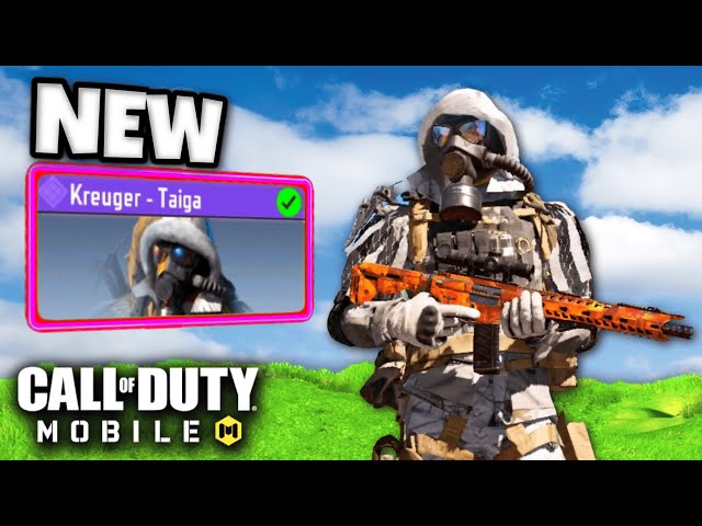 Leakers On Duty on X: 🟣 Kruger - Taiga Epic can now be claimed via   Prime Click here to claim code -  Redeem code here -   #callofdutymobile #codm #codmobile