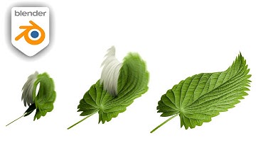 Animate Leaves Growing in Blender Geo Nodes
