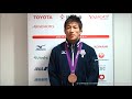 London2012メダリストインタビュー／松本隆太郎