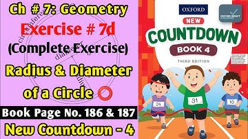 Exercise 7d | Oxford New Countdown | Grade 4 | Iqra Zahra