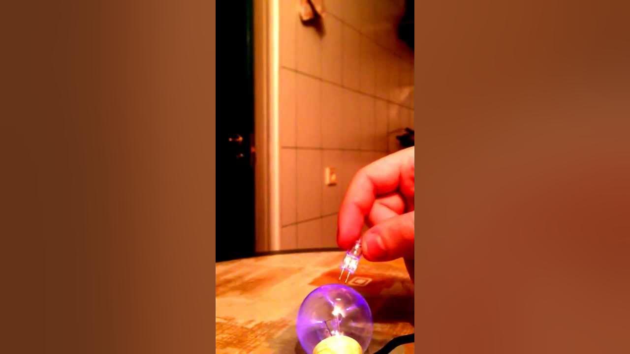 Experiments with broken plasma ball YouTube