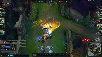Lucian 1v4 quadra kill