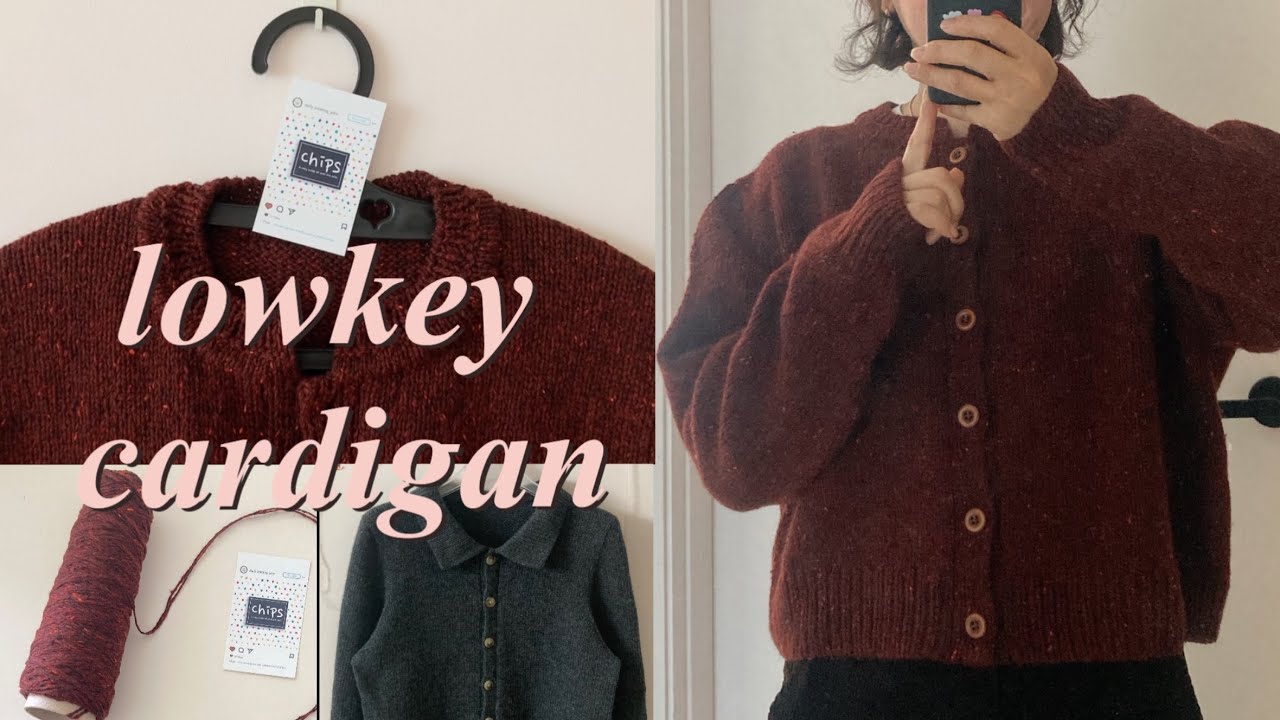 [뜨개기록] 로우키 가디건ㅣ카라버전, 노카라버전 모두 떠봤어요